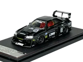 street-warrior-nissan-skyline-r34-lbwk-czarny-1-64-nowy-model-metalowy
