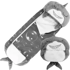 spiwor-dzieciecy-2w1-rekin-shark-poducha-120-cm