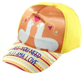 czapka-dziecieca-z-daszkiem-lama-alpaka-bawelna-pl