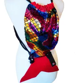 worek-torba-plecak-szkolny-mermaid-syrenka-ryba-3d