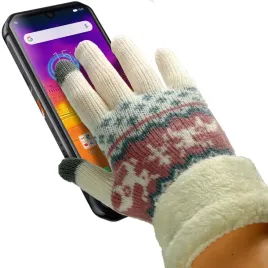 rekawiczki-damskie-dotykowe-do-telefonu-renifery