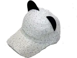 czapka-z-daszkiem-uszy-kota-cekiny-unisize