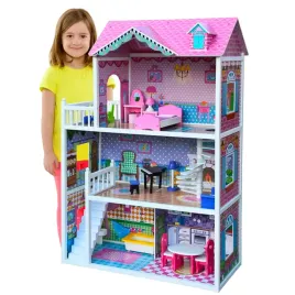 duzy-drewniany-domek-dla-lalek-julia-3-pietra-akcesoria-zabawka-dla-dzieci
