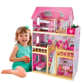 domek-dla-lalek-basia-drewniany-90cm-meble-balkon-3-pietrowy