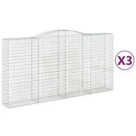kosze-gabionowe-3-szt-400x50x200-220-cm-galwanizowane-zelazo