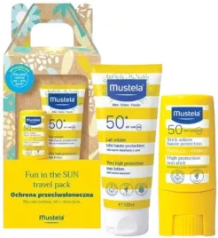 mustela-fun-in-the-sun-zestaw-kosmetykow-mleczko-spf50-sztyft-spf50