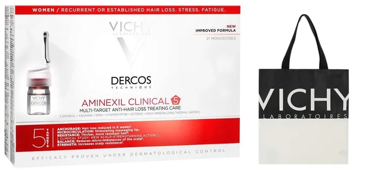 VICHY DERCOS AMINEXIL CLINICAL 5 Kuracja przeciw wypadaniu włosów