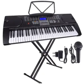 keyboard-dla-dzieci-kibord-do-nauki-gry-mikrofon-statyw-stojak-na-nuty