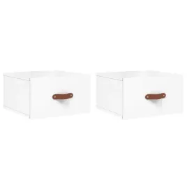 wiszace-szafki-nocne-2-szt-biale-z-polyskiem-35x35x20-cm