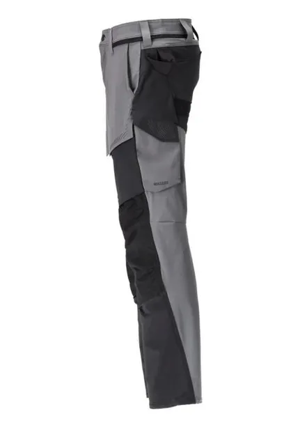 spodnie-robocze-82c54-grey-black-stan-nowy
