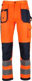 spodnie-robocze-ostrzegawcze-oxford-pomaranczowe-basic-line-neon-stalco-xl