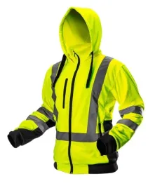 bluza-polarowa-robocza-z-kapturem-ostrzegawcza-zolta-neo-tools-xl