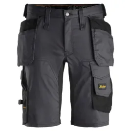 spodenki-robocze-krotkie-meskie-stretch-allroundwork-snickers-52-szare