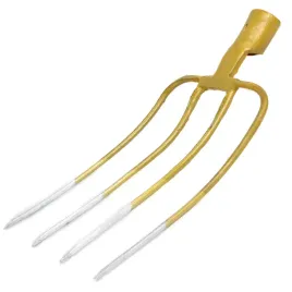 widly-4-zebne-gospodarcze-bez-trzonka-zolte