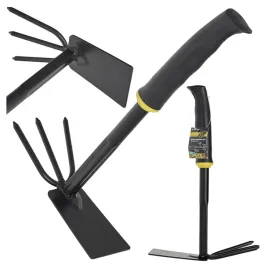 dwustronna-motyczka-ogrodnicza-z-pazurkami-28-cm-stal-malowana