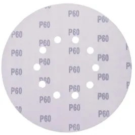 papier-krazek-rzep-bialy-white-225mm-p60-10-otworow-25-sztuk