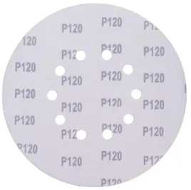 papier-krazek-rzep-bialy-white-225mm-p120-10-otworow-25-sztuk