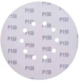 papier-krazek-rzep-bialy-white-225mm-p150-10-otworow-25-sztuk