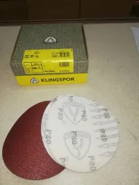 klingspor-ps18ek-krazek-scierny-na-rzep-fi-150-gr-36-50-sztuk