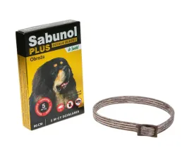 sabunol-plus-obroza-na-pchly-i-kleszcze-dla-psa-brazowa-90cm