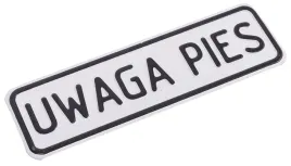 tabliczka-ostrzegawcza-6x20cm-informacyjna-metal-uwaga-pies