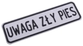 tabliczka-ostrzegawcza-6x20cm-informacyjna-metal-uwaga-zly-pies