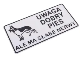 tabliczka-ostrzegawcza-15x285cm-informacyjna-metal-uwaga-dobry-pies