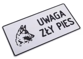 tabliczka-ostrzegawcza-15x285cm-informacyjna-metal-uwaga-zly-pies