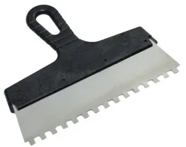 szpachelka-malarska-200mm-zebata-10x10-stalowa-do-kleju-i-zapraw