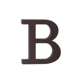 litera-na-dom-plastikowa-9cm-brazowa-b