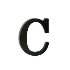litera-na-dom-plastikowa-9cm-czarna-c