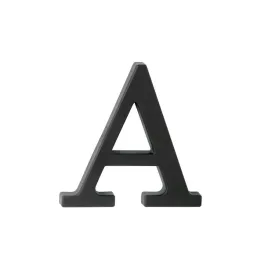 litera-na-dom-plastikowa-9cm-czarna-a