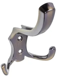 wieszak-scienny-podwojny-odgiety-13cm-patyna-haczyk-zawieszka-przykrecany