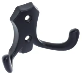 wieszak-scienny-podwojny-45cm-czarny-haczyk-zawieszka-przykrecany