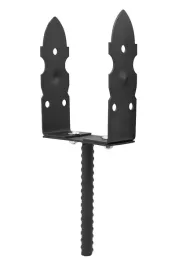 wspornik-slupa-regulowany-ozdobny-czarny