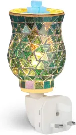 szklany-kominek-do-wosku-elektryczny-mozaika-lampa-aroma-blue-green