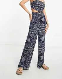 h6c006-granatowo-bezowe-spodnie-z-wzorami-urban-threads-s