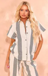 a8a116-bezowo-czarna-koszula-prettylittlething-xxs