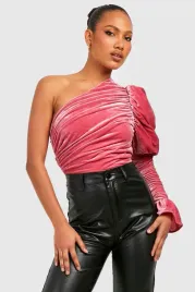 c0e217-rozowy-welurowy-top-body-boohoo-xs