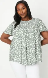 c1a013-bialo-zielona-koszulka-abstract-dorothy-perkins-3xl