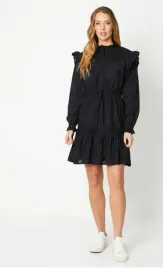 d3b308-czarna-sukienka-z-haftem-z-dlugim-rekawem-oasis-s