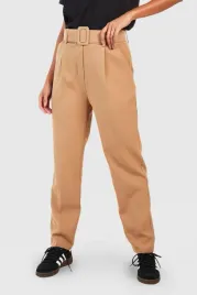 h5a020-bezowe-spodnie-z-paskiem-boohoo-xs