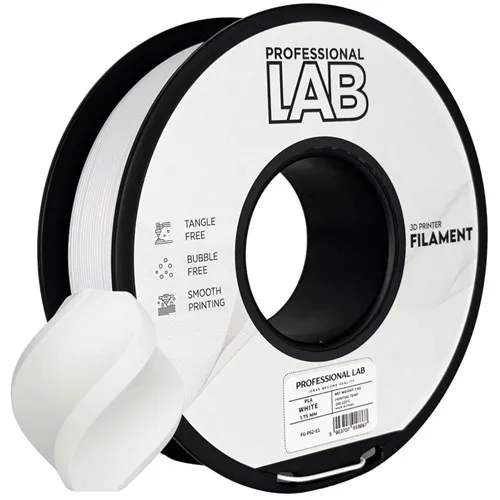 Filament  PLA biały white Prof. Lab 1,75mm 1000g