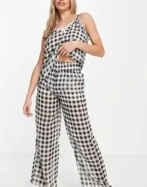 bialo-czarny-komplet-w-kratke-top-i-spodnie-river-island-l