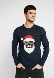 granatowy-sweter-z-nadrukiem-mikolaja-only-and-sons-m