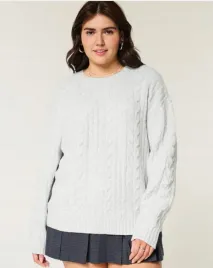 bialy-gruby-sweterek-holister-m