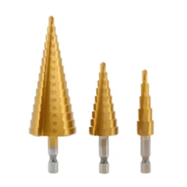 hogert-wiertlo-stopniowe-4-32mm-rozne-rodzaje-stali-zestaw-3-sztuk