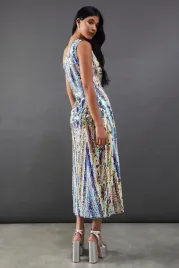 kolorowa-cekinowa-sukienka-na-jedno-ramie-warehouse-m