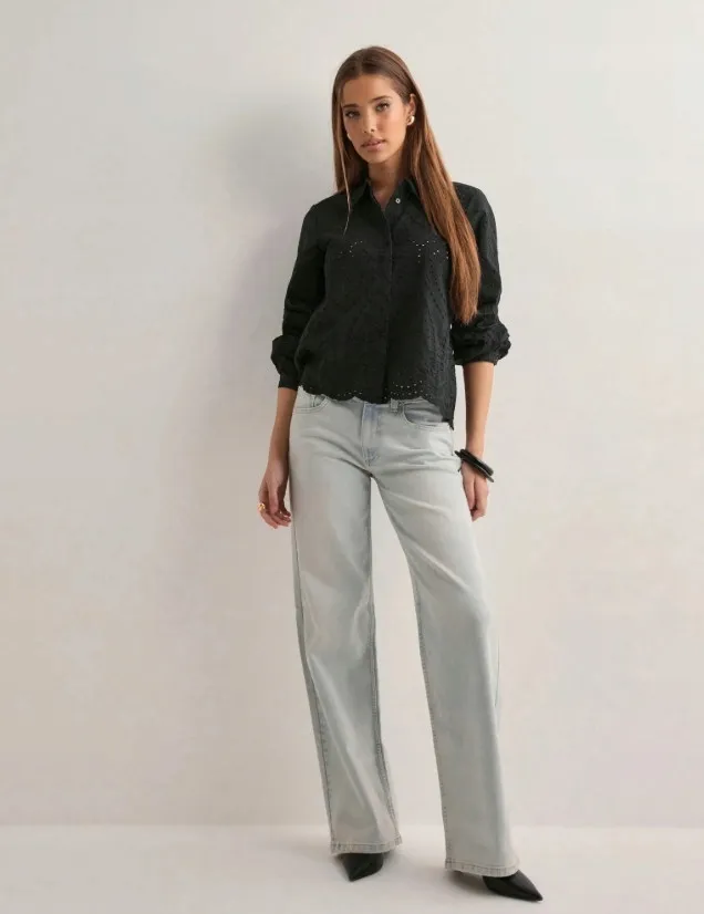 czarna-koszula-objbitten-object-xl-stan-nowy