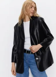 czarna-skorzana-marynarka-warehouse-l